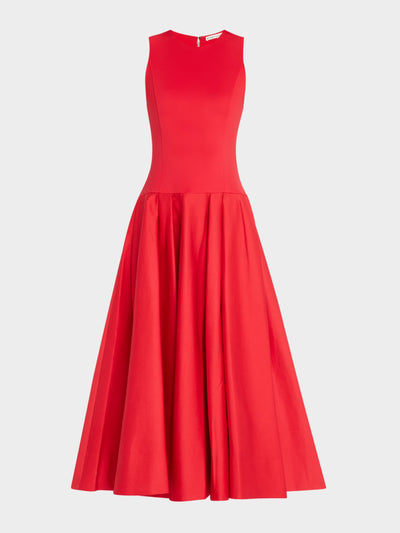 Alice + Olivia Adley drop-waist midi dress at Collagerie