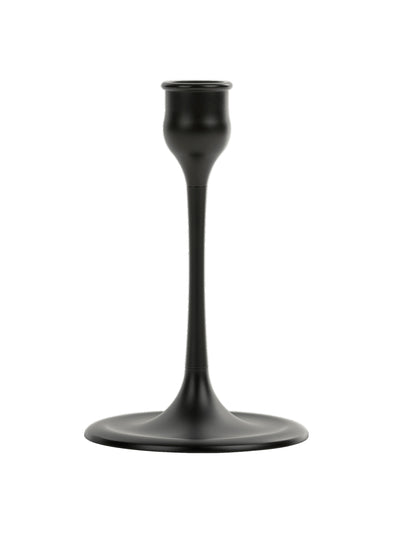 Neptune Large Heddon candlestick in Warm Black at Collagerie