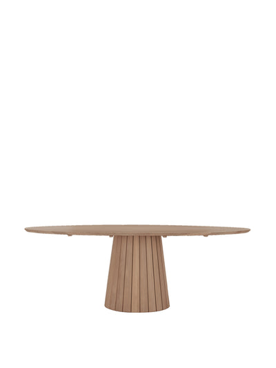 Neptune Stratford elliptical dining table at Collagerie