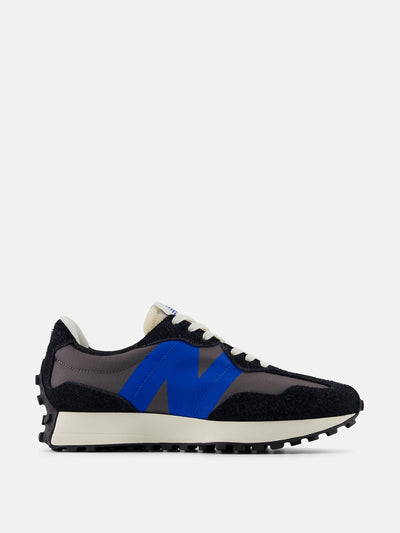 New Balance 327 shoes in black with neo flame at Collagerie