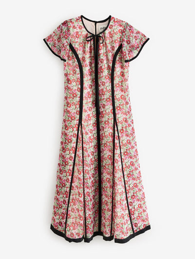 Cath Kidston Archive ditsy asymmetrical hem dress at Collagerie