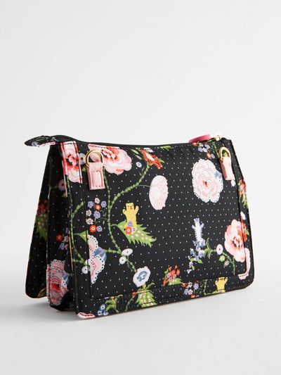 Cath Kidston Black double pouch bag at Collagerie