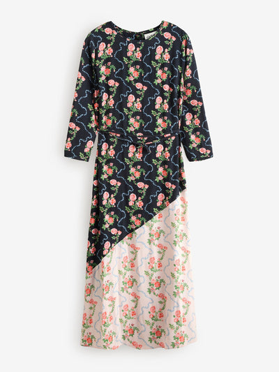 Cath Kidston Pink Roses long sleeved dress at Collagerie