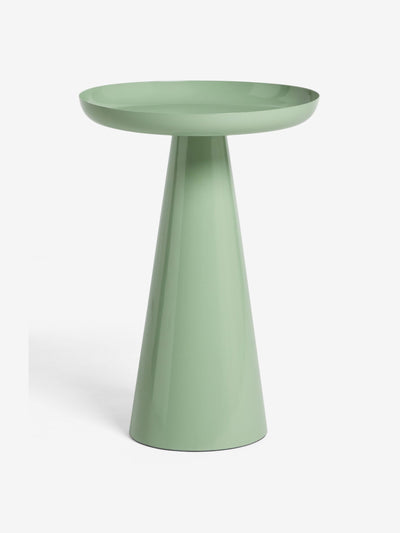 Clarke & Clarke Pale green manda side table at Collagerie