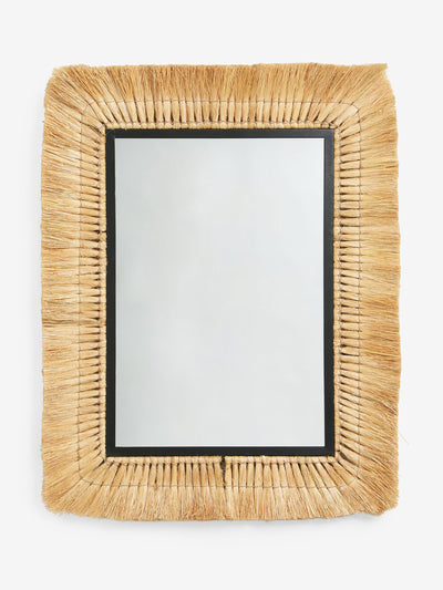 French Connection Jute mirror at Collagerie