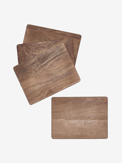 Next Kellan wooden placemats (set of 4) at Collagerie