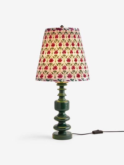 Nina Campbell Green Firle table lamp at Collagerie