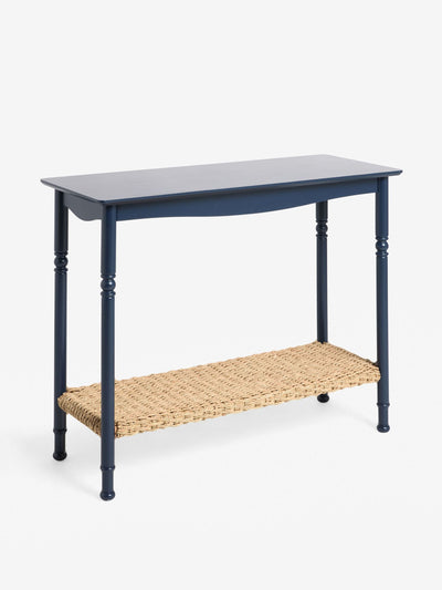 Nina Campbell Navy alder console table at Collagerie