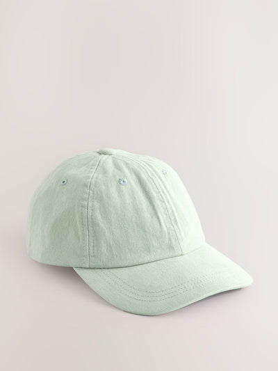 Next Sage green baseball 100% cotton cap at Collagerie