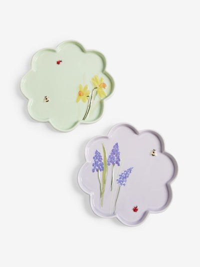 Next Flower side plates (set of 2) at Collagerie
