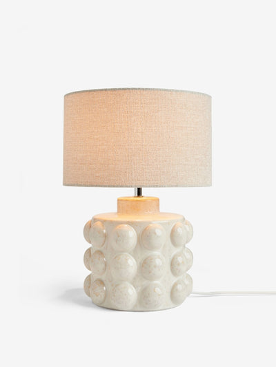 Next White N. Premium bobble table lamp at Collagerie