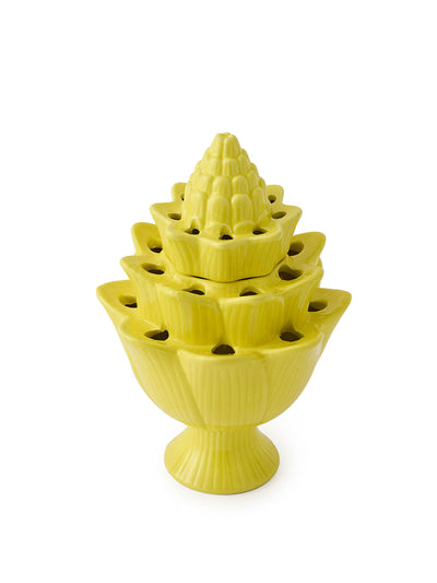 Nina Campbell Tulipiere artichoke small yellow at Collagerie