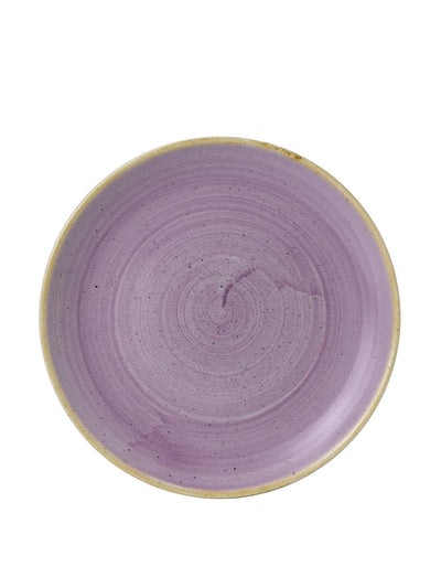 Churchill Stonecast lavender evolve coupe plate 220mm (pack of 12) at Collagerie