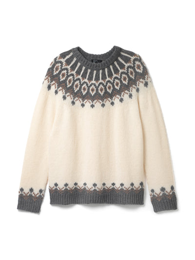 Nobody's Child Fair Isle chunky knitted wool jumper at Collagerie