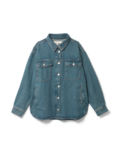 Nobody's Child Vintage mid wash denim jacket at Collagerie