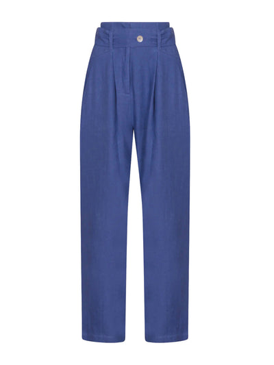 Oramai Klein blue Nomade suit trousers at Collagerie