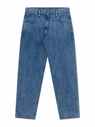 non Blue acid wash relaxed fit jeans at Collagerie