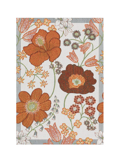 Ekelund Linneväveri Kvällsblom kitchen towel at Collagerie