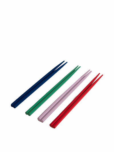 Byon Multicoloured chopsticks (set of 4) at Collagerie