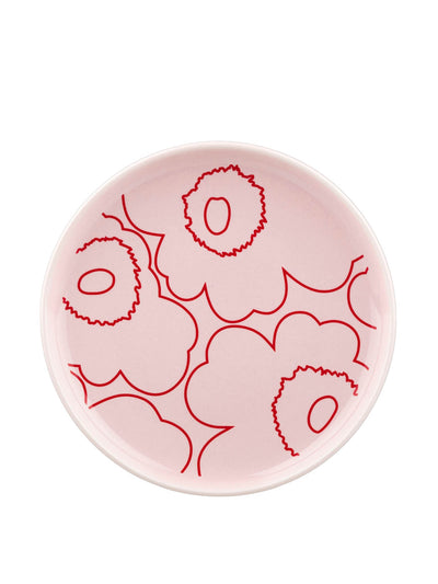 Marimekko Piirto Unikko Oiva plate at Collagerie