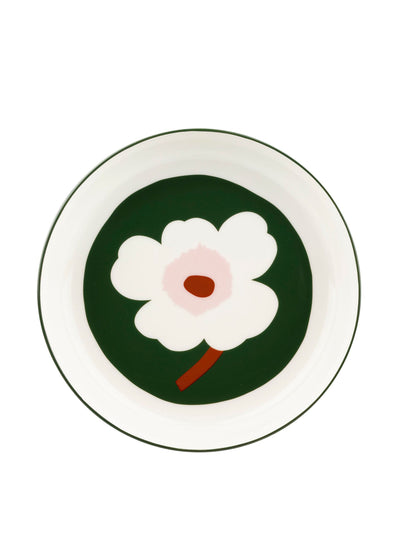 Marimekko Oiva Unikko deep plate at Collagerie