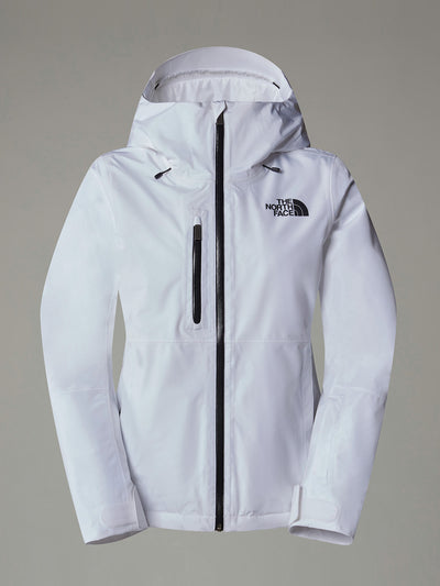 The North Face Women’s Descendit jacket in White at Collagerie