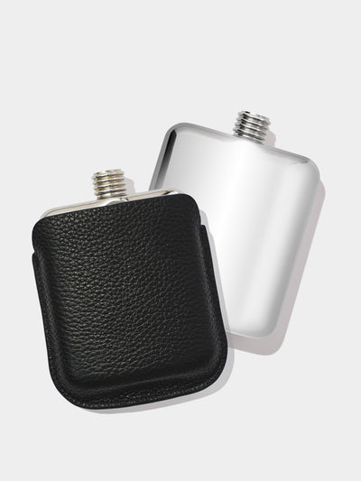 Not Another Bill Hip Flask with Leather Pouch at Collagerie