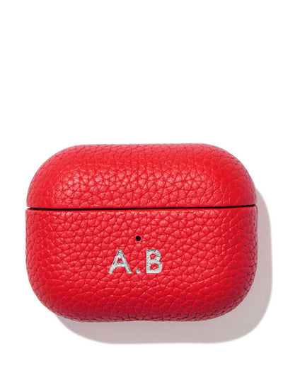 Not Another Bill Personalised leather AirPods case at Collagerie