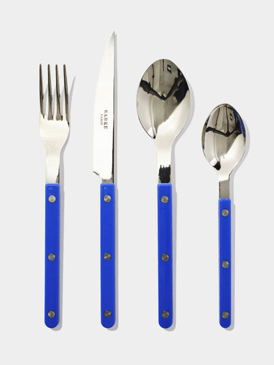 Sabre Paris Blue cutlery (set of 4) at Collagerie