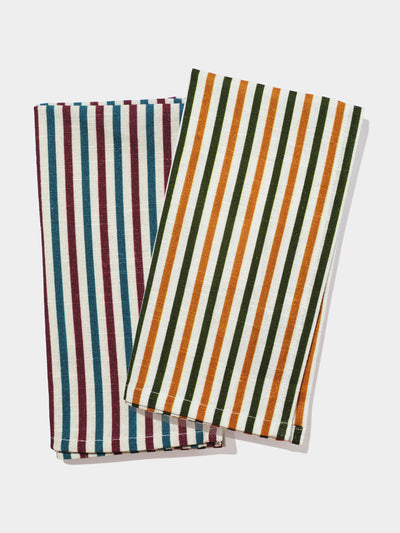 Not Another Bill Stripe napkins at Collagerie