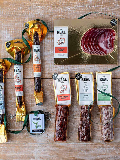 The Real Cure British Charcuterie Signature Hamper Box at Collagerie