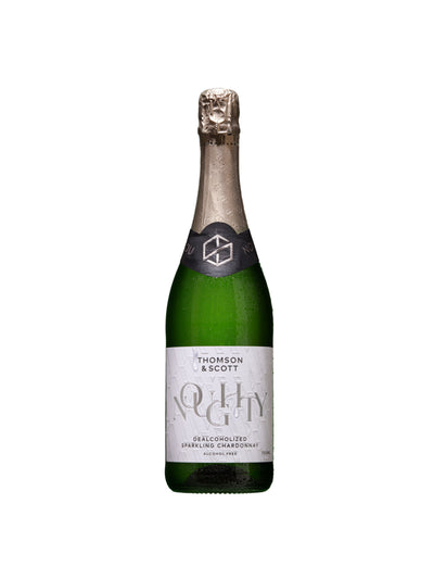 Noughty Non-alcoholic sparkling chardonnay at Collagerie