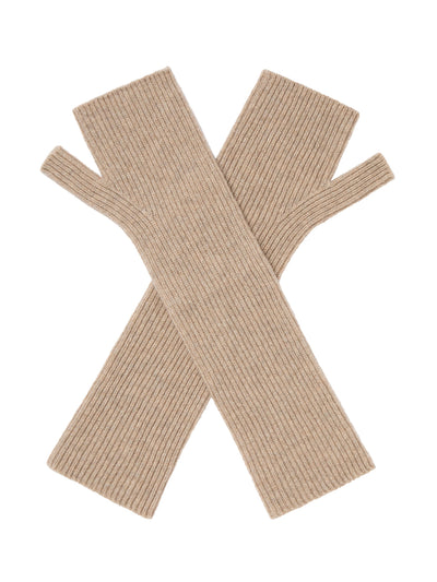 N.Peal Cashmere wristwarmers at Collagerie