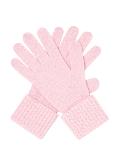 N.Peal London Ribbed cashmere gloves at Collagerie