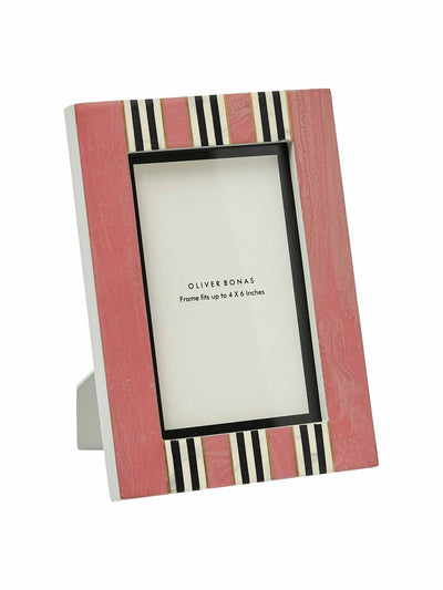 Oliver Bonas Alba pink photo frame at Collagerie