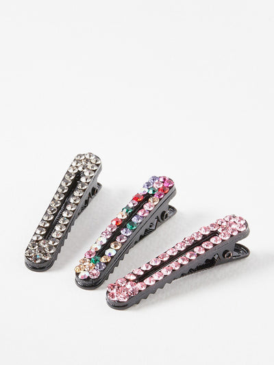 Oliver Bonas Mini hair clips (pack of 3) at Collagerie