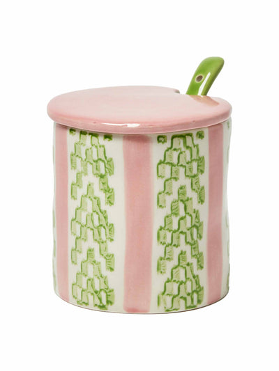 Oliver Bonas Amba ceramic sugar pot at Collagerie