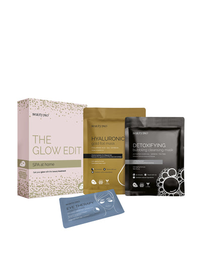 BeautyPro The Glow Edit sheet masks (set of 3) at Collagerie