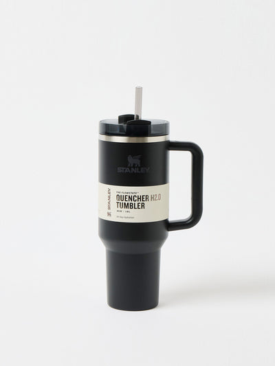 Oliver Bonas Black Stanley Cup Flowstate tumbler at Collagerie