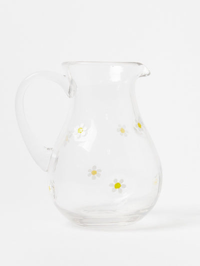 Oliver Bonas Daisy Como glass jug at Collagerie