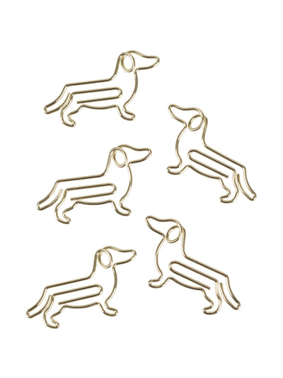 Oliver Bonas Dog paperclips (set of five) at Collagerie