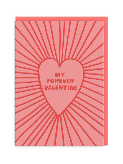 Oliver Bonas Forever Valentine Valentine's Day Card at Collagerie