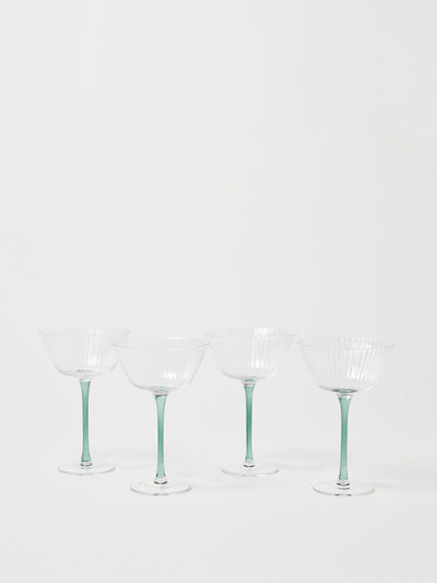 Oliver Bonas La petite cocktail glasses (set of 4) at Collagerie
