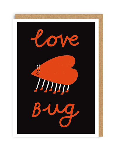 Oliver Bonas Love Bug Valentine's day card at Collagerie