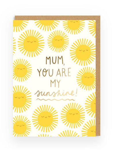 Oliver Bonas My Sunshine Mother's Day card at Collagerie