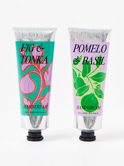 Oliver Bonas Fig and Pomelo hand creams (set of 2) at Collagerie