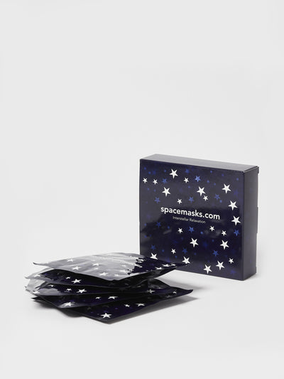 Spacemasks Self-heating eye masks (set of 5) at Collagerie