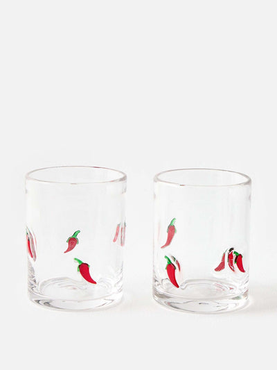 Oliver Bonas Spicy margarita tumblers (set of 2) at Collagerie