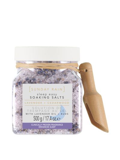 Sunday Rain Sleep Easy lavender soaking salts at Collagerie