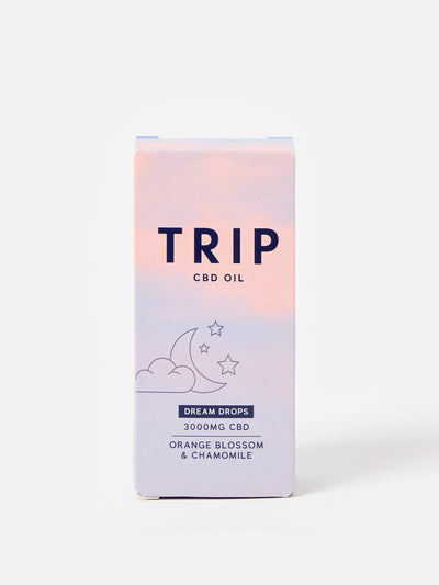 Trip Orange & Chamomile CBD Oil Dream Drops at Collagerie